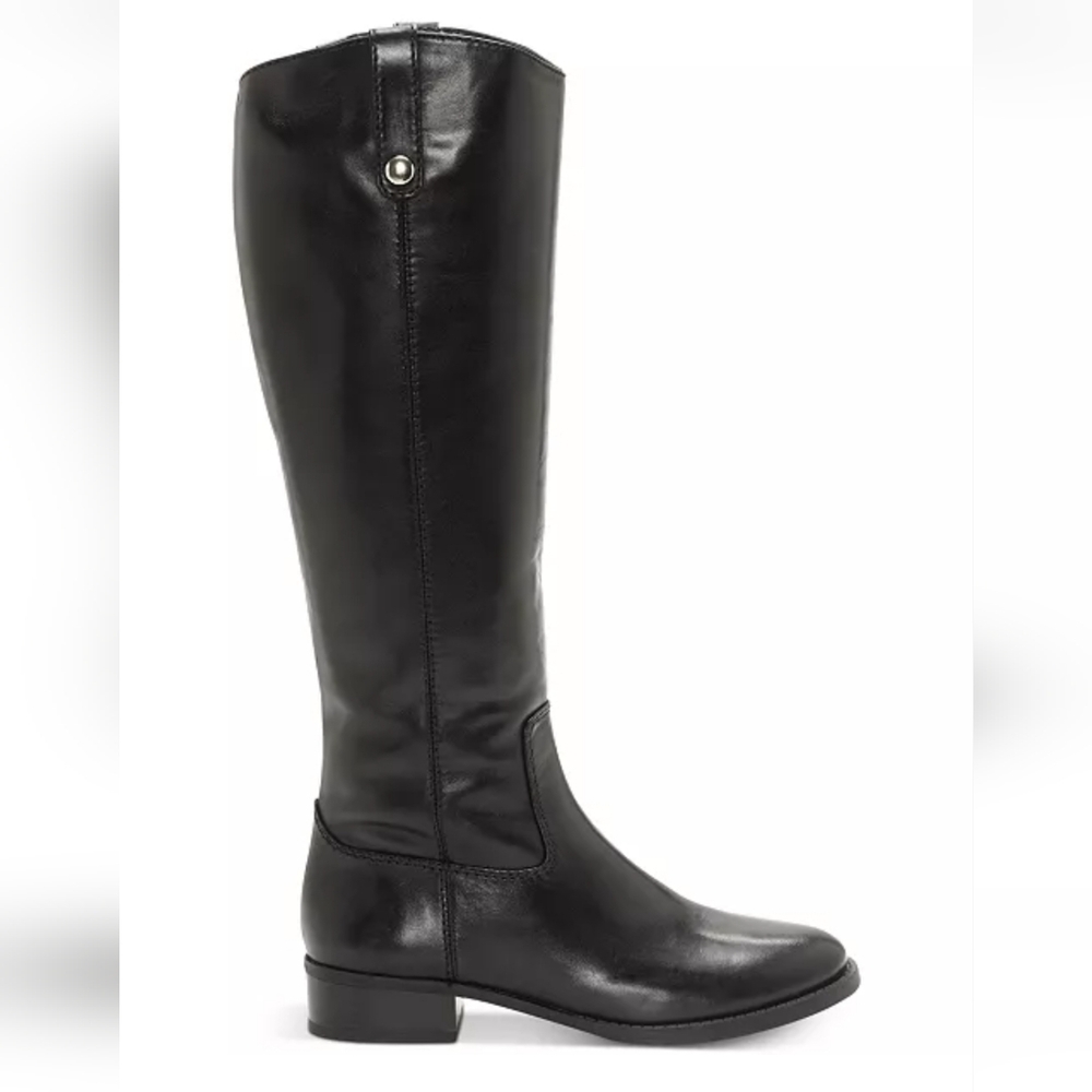 NWT Women's I.N.C. International Concepts Fawne Leather Knee-High Boots - Picture 5 of 11